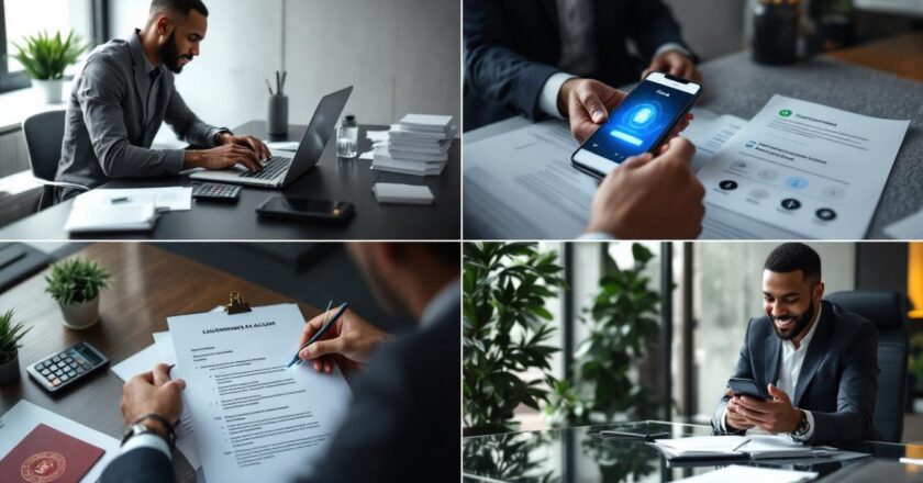 Les étapes essentielles pour ouvrir un compte pro en ligne pour une SCA