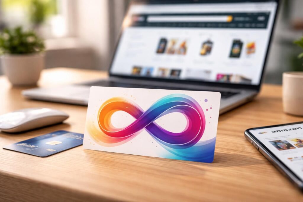 découvrez le chèque kadéos infini amazon, une solution simple et flexible pour faciliter tous vos achats en ligne sur amazon. profitez d'un moyen de paiement pratique et sécurisé.