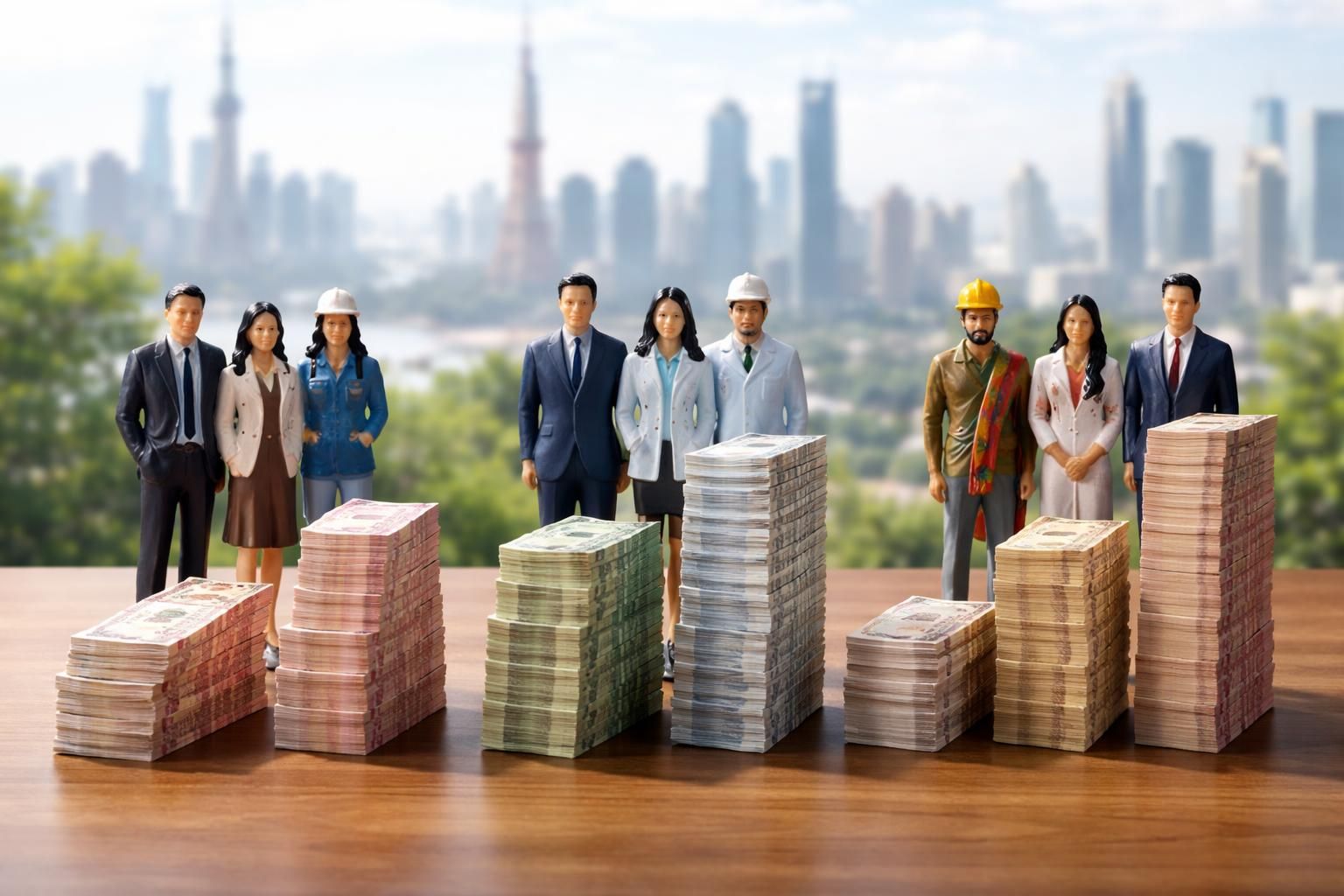 analyse comparative des salaires moyens en chine et dans d'autres grandes économies asiatiques pour mieux comprendre les tendances économiques régionales.