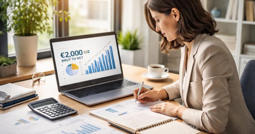 Optimiser son salaire : passer de 2000 euros brut en net