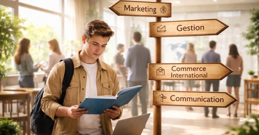 Quelle licence après un BTS MUC : comparatif des filières