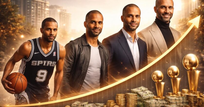 L&rsquo;estimation de la fortune de Tony Parker au fil des années : une évolution surprenante
